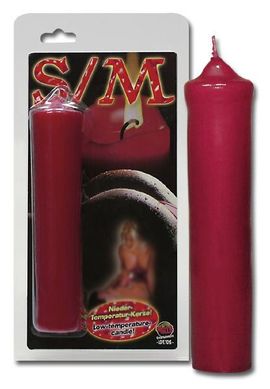 Низкотемпературная свеча 17 см. купить в sex shop Sexy