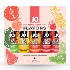 Подарочный набор System JO Limited Edition Gift Set - Fruitastic Flavors (5 х 30 мл) купити в sex shop Sexy