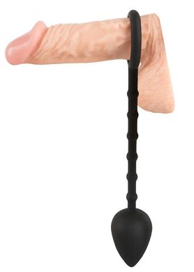 Анальна пробка з ерекційне кільце Intense Plug Cock & Ball Ring купити в sex shop Sexy