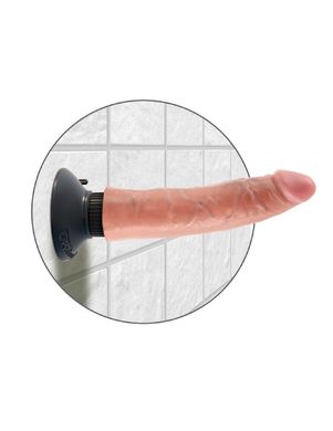 Реалистичный вибратор King Cock 7 Vibrating Cock Flesh купить в sex shop Sexy