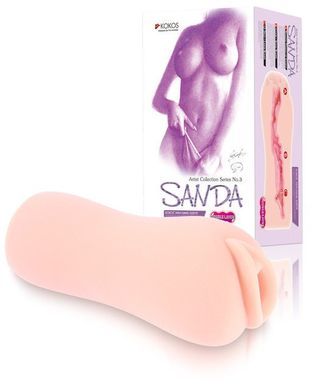 Реалістичний мастурбатор Kokos Sanda DL купити в sex shop Sexy