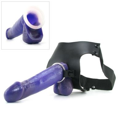Полый страпон Fetish Fantasy Series Deluxe Hollow Strap-On Set Purple купить в sex shop Sexy