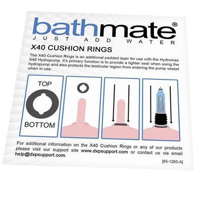Кольцо комфорта Comfort Pad для Bathmate Hydromax X40 2 шт купить в sex shop Sexy