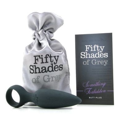 Анальная пробка Fifty Shades of Grey Silicone Butt Plug купить в sex shop Sexy