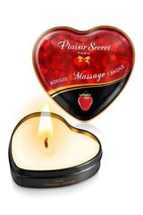 Массажная свеча Plaisirs Secrets Strawberry 35 мл купить в sex shop Sexy