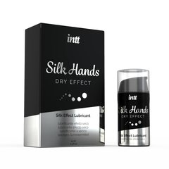 Густой лубрикант на силиконовой основе Intt Silk Hands (15 мл) с матовым эффектом купити в sex shop Sexy