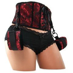 Дизайнерский корсет с наручниками Scandal Corset With Cuffs купить в sex shop Sexy
