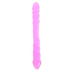 Фалоімітатор двосторонній Basix 16 Inch Double Dildo in Pink купити в sex shop Sexy