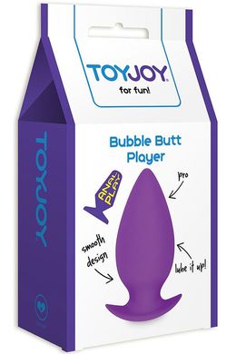 Анальная пробка Bubble Butt Player Pro Purple купить в sex shop Sexy