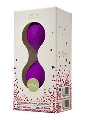 Вагинальные шарики U-Tone Balls Фиолетовый купить в sex shop Sexy