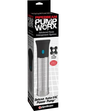 Автоматическая вакуумная помпа Pump Worx Deluxe Auto-VAC Power Pump купить в sex shop Sexy