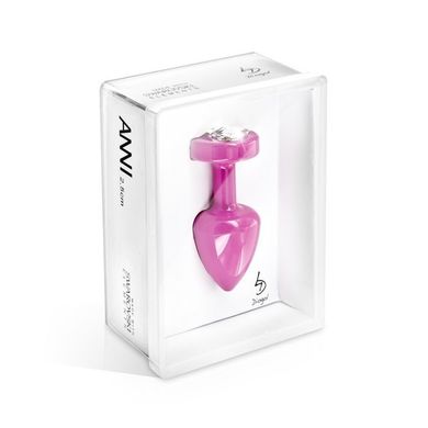 Анальна пробка з кристалом Diogol Anni R Heart Pink 2,5 см. купити в sex shop Sexy