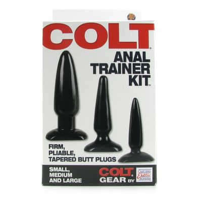 Набір анальних пробок Colt Anal Trainer Kit Black купити в sex shop Sexy