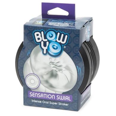 Мастурбатор і аксесуар для орального сексу BlowYo Sensation Swirl купити в sex shop Sexy