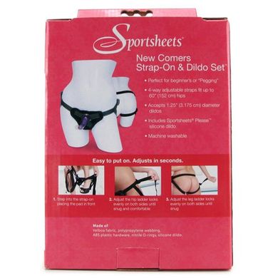 Страпон Sportsheets New Comers Strap-on Kit купить в sex shop Sexy
