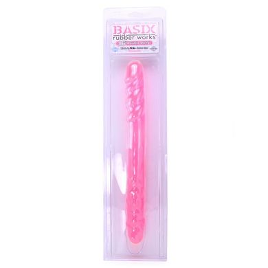 Фалоімітатор двосторонній Basix 16 Inch Double Dildo in Pink купити в sex shop Sexy