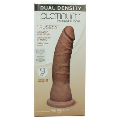 Фаллоимитатор Platinum Tru Ride Slim 9 Inch Flesh купить в sex shop Sexy