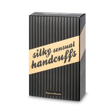 Атласные ленты-наручники Silky Sensual Bijoux Indiscrets купить в sex shop Sexy