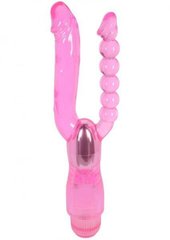 Двойной вибратор Dual Pleasure Vibe Pink купить в sex shop Sexy