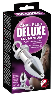 Анальна пробка Anal Plug Deluxe Aluminium купити в sex shop Sexy