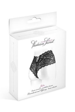 Ажурные шортики с разрезом Fashion Secret Julia Black купить в sex shop Sexy