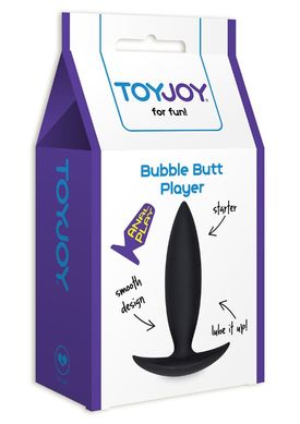 Анальная пробка Bubble Butt Player Starter Black купить в sex shop Sexy