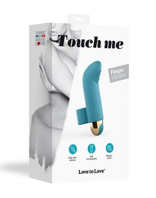 Вибратор на палец Love To Love TOUCH ME PETROLE купити в sex shop Sexy