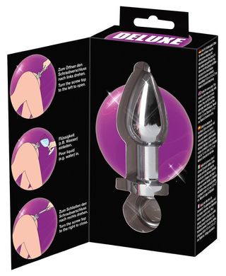 Анальная пробка Anal Plug Deluxe Aluminium купить в sex shop Sexy