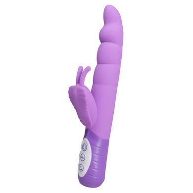 Вібратор для точки G і клітора Wiggle Butterfly Vibrator Purple купити в sex shop Sexy