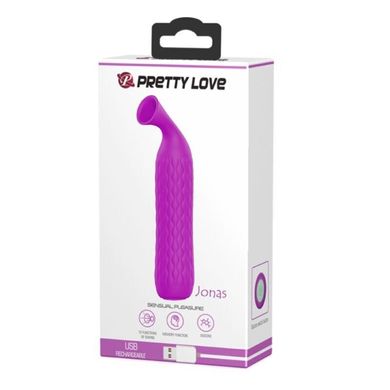Вагинальный мини вибратор с вакуумным стимулятором Pretty Love Jonas купить в sex shop Sexy