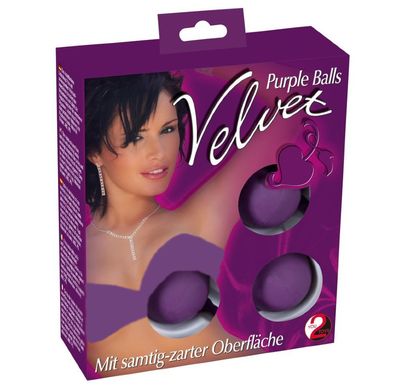 Вагинальные шарики Velvet Balls Triple купить в sex shop Sexy