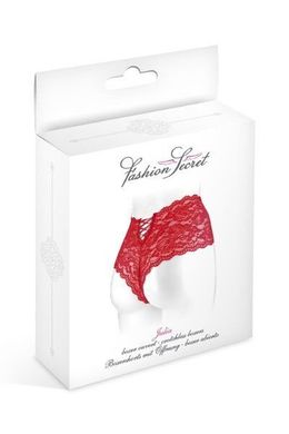 Ажурные шортики с разрезом Fashion Secret Julia Red купить в sex shop Sexy