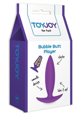 Анальная пробка Bubble Butt Player Starter Purple купить в sex shop Sexy