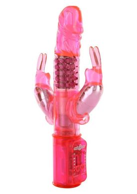 Комп'ютерний вібратор Double Rabbit Pink купити в sex shop Sexy