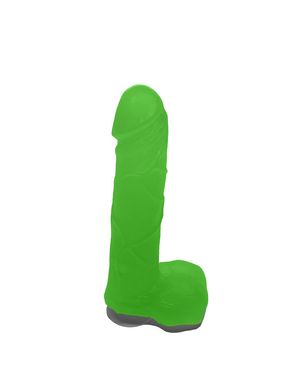 Крафтовое мыло-член с присоской Чистый Кайф Green size M купити в sex shop Sexy