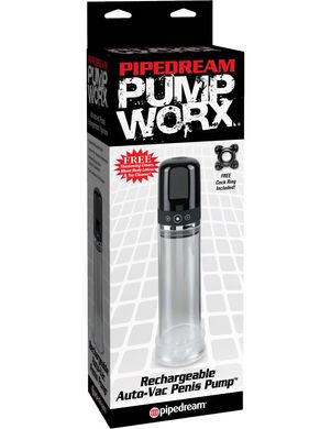 Автоматическая вакуумная помпа Pump Worx Rechargeable Auto-vac купить в sex shop Sexy