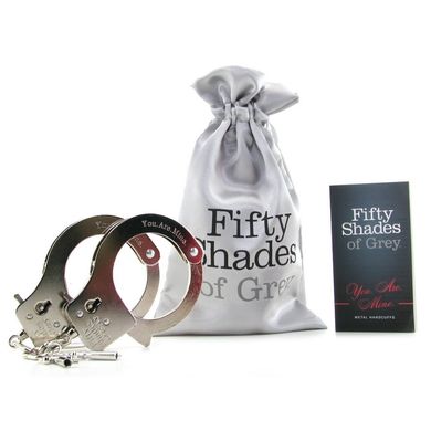 Наручники Fifty Shades Of Grey You Are Mine Metal Handcuffs купить в sex shop Sexy