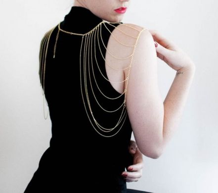 Цепочки на шею, плечи и спину Bijoux Indiscrets Magnifique Gold купить в sex shop Sexy