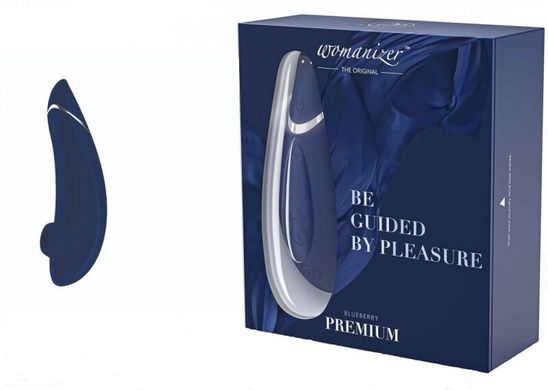 Вакуумный клиторальный стимулятор Womanizer Premium Blue купить в sex shop Sexy