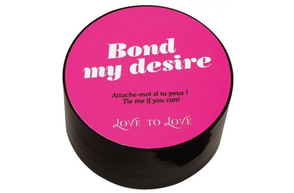 Скотч для бондажа Love To Love BOND MY DESIRE Черный купити в sex shop Sexy