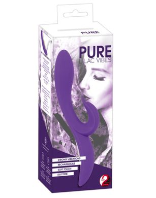 Перезаряджається вібратор Pure Lilac Vibes Dual Motor купити в sex shop Sexy