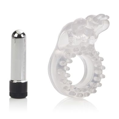 Эрекционное вибро-кольцо Butterfly Beauty Orgasm Ring купить в sex shop Sexy