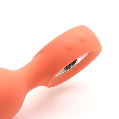 Анальна вібропробка KissToy Orville Orange, діаметр 30мм купити в sex shop Sexy