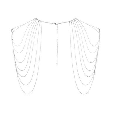 Ланцюжки на шию, плечі і спину Bijoux Indiscrets Magnifique Silver купити в sex shop Sexy