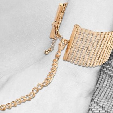 Браслети-наручники Bijoux Indiscrets D'esir M'etallique Gold купити в sex shop Sexy