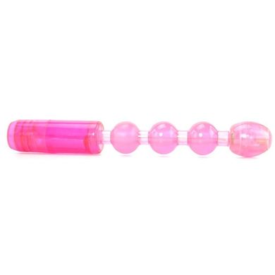 Анальні вібро-кульки Waterproof Flexible Vibrating Anal Beads Pink купити в sex shop Sexy