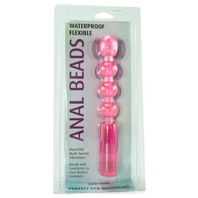 Анальные вибро-шарики Waterproof Flexible Vibrating Anal Beads Pink купить в sex shop Sexy
