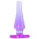 Набор анальных пробок Crystal Jellies Anal Initiation Kit Purple купить в секс шоп Sexy