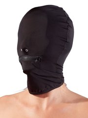 Маска-шолом з отворами для рота і носа Fetish Collection Mask Zip купити в sex shop Sexy
