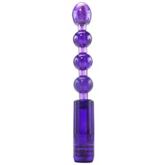 Анальні вібро-кульки Waterproof Flexible Vibrating Anal Beads Purple купити в sex shop Sexy